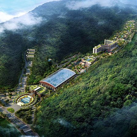 度假區(qū)標識設計