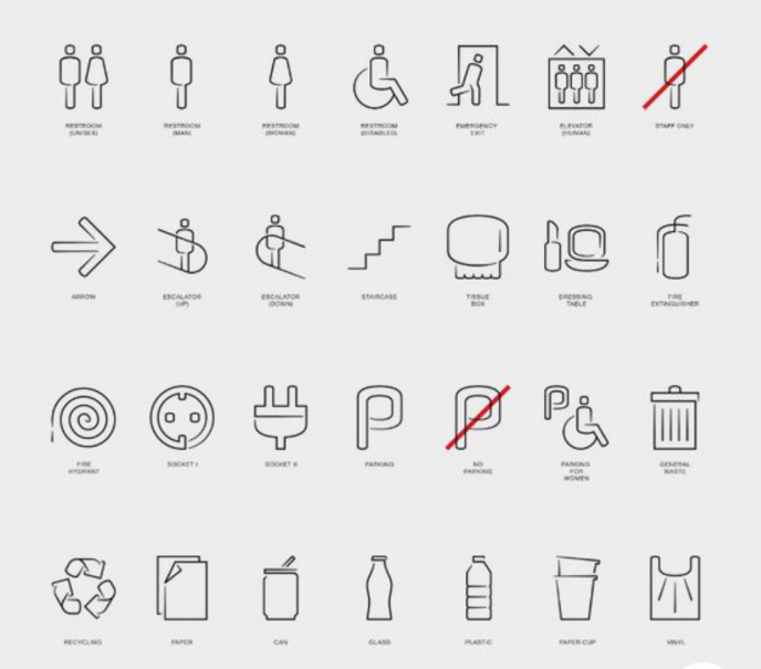 標識設計作品案例展示